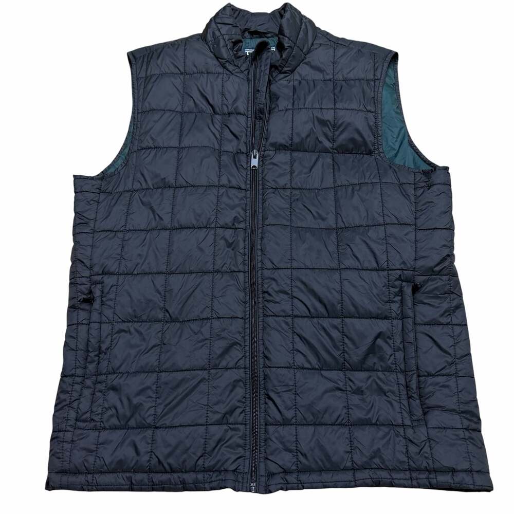 Rye by Hawker Rye Quilted Puffer Vest Black Size Large